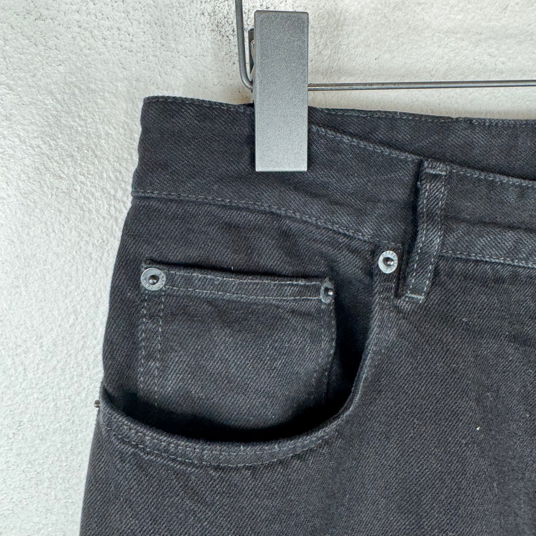 Balenciaga Black Loose Fit Jeans