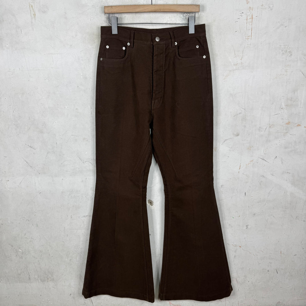 Rick Owens Brown Luxor Bolan Pants