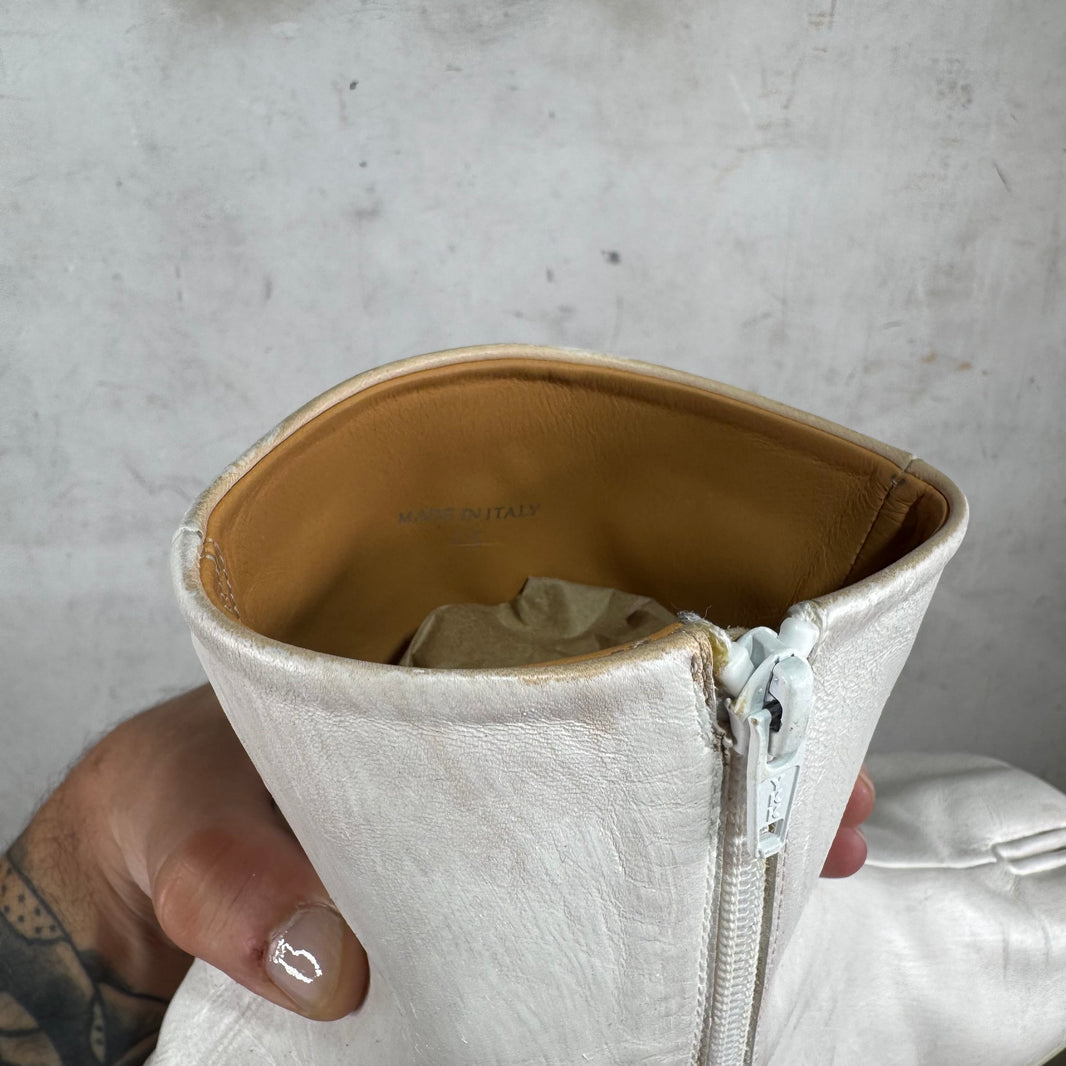 Margiela Painted Tabi Flat Boots