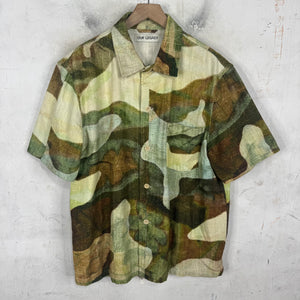 Our Legacy Patterned Canvas Box Shirt