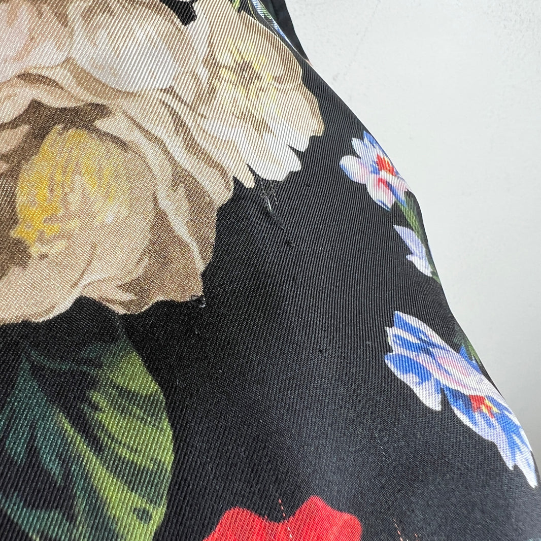 Dolce & Gabbana Floral Silk Shorts