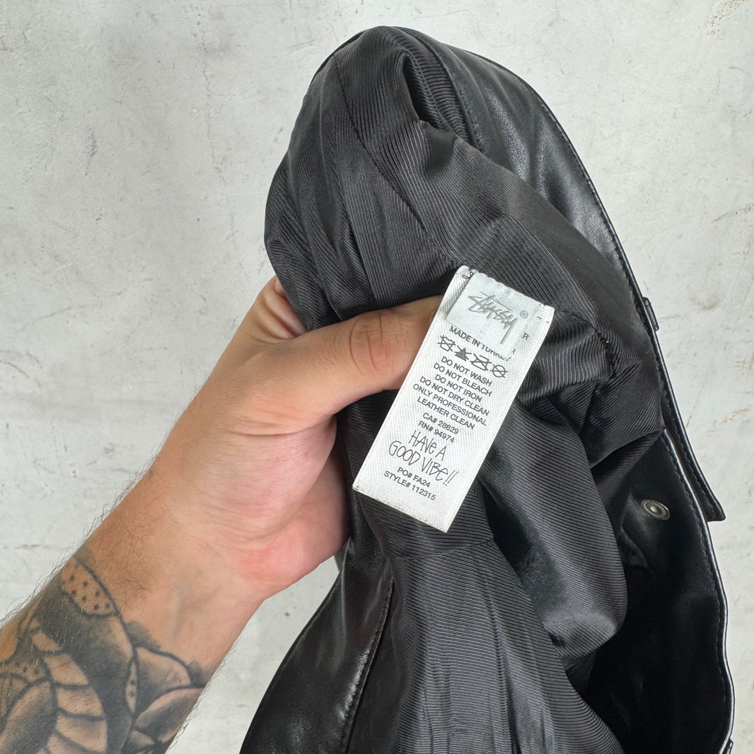Stussy Leather Big Ol Shorts