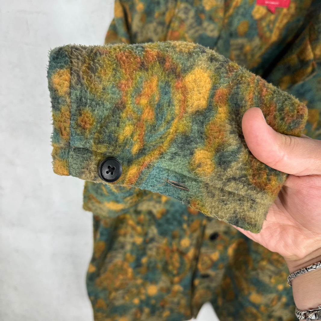 Supreme Floral Fleece Overshirt