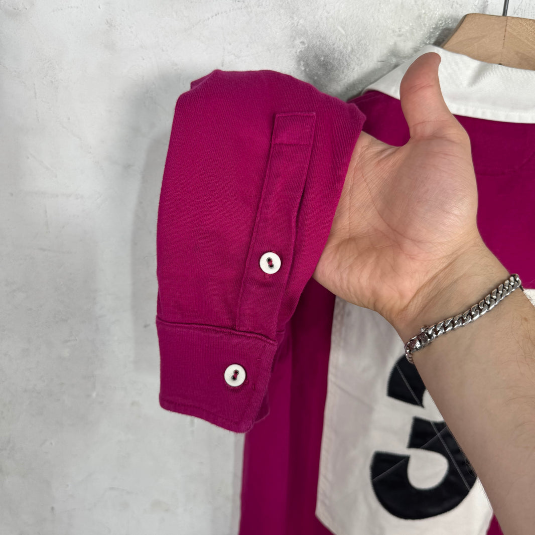 Ralph Lauren Magenta Pocket Crested Rugby