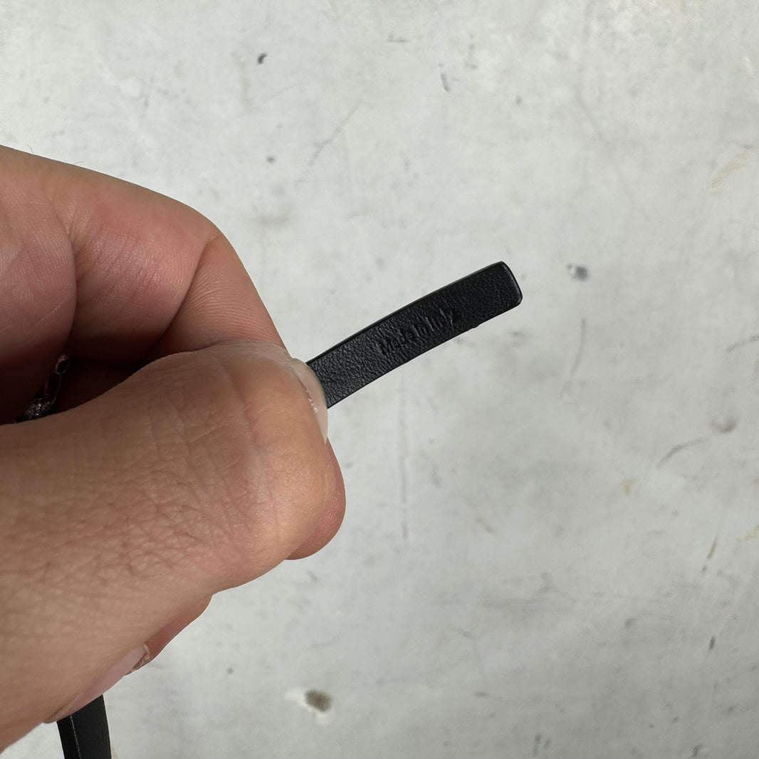 Acne Studios Skinny White Belt