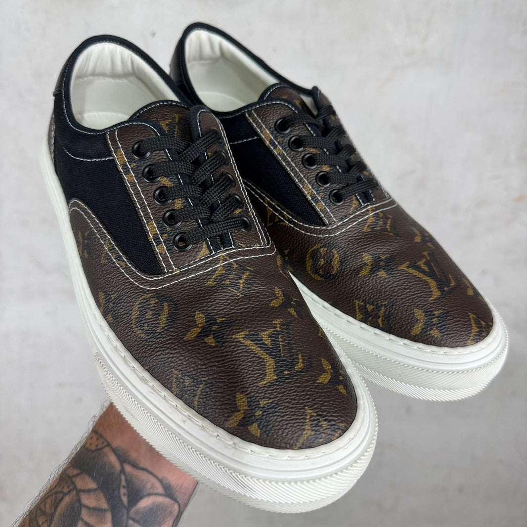 Louis Vuitton Brown Double Monogram Trocaderos