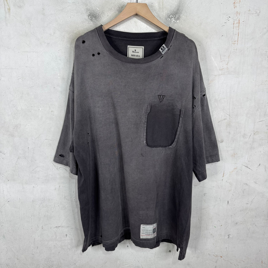 Maison Mihara Yasuhiro Faded Oversized Pocket T-Shirt