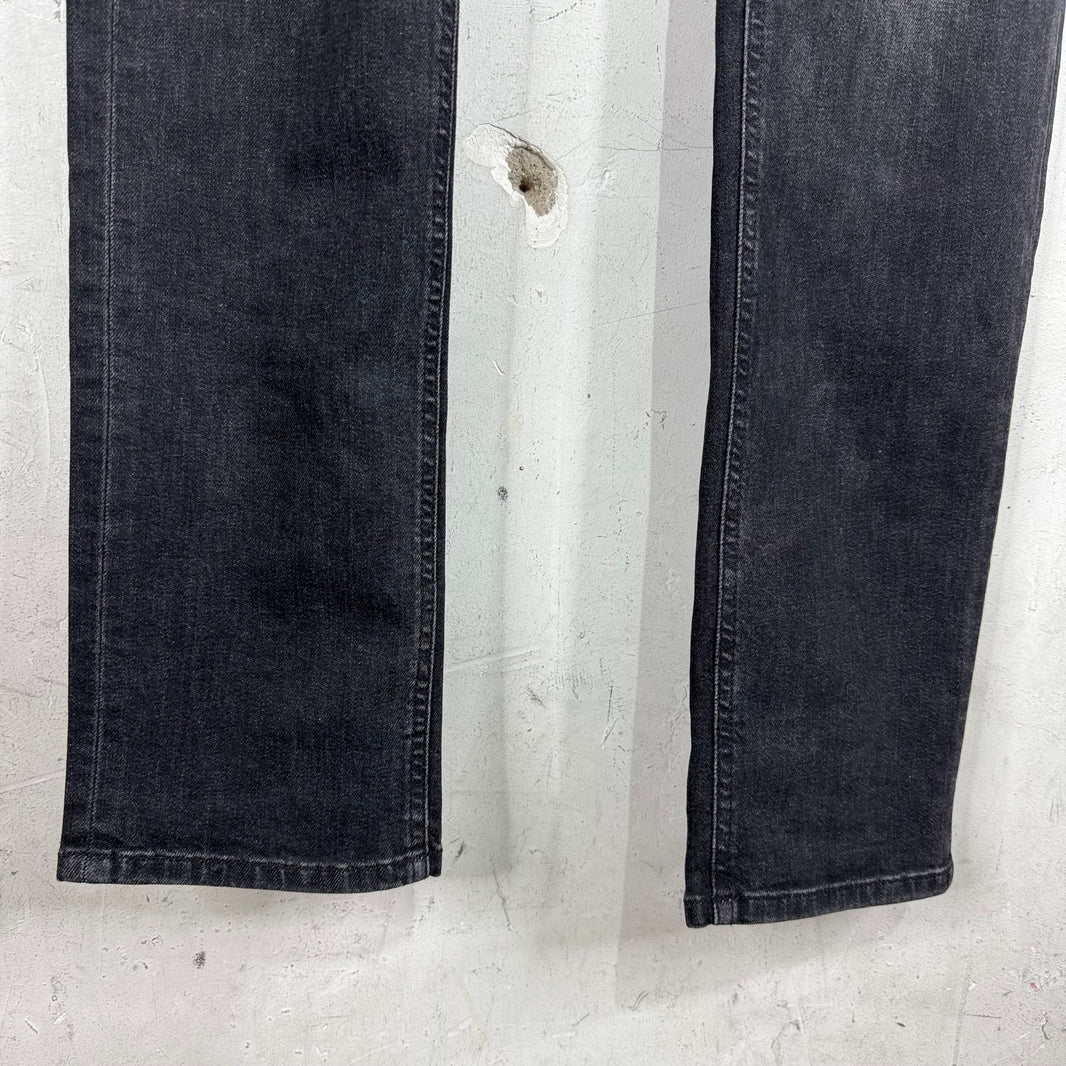 Prada Washed Black Skinny Jeans