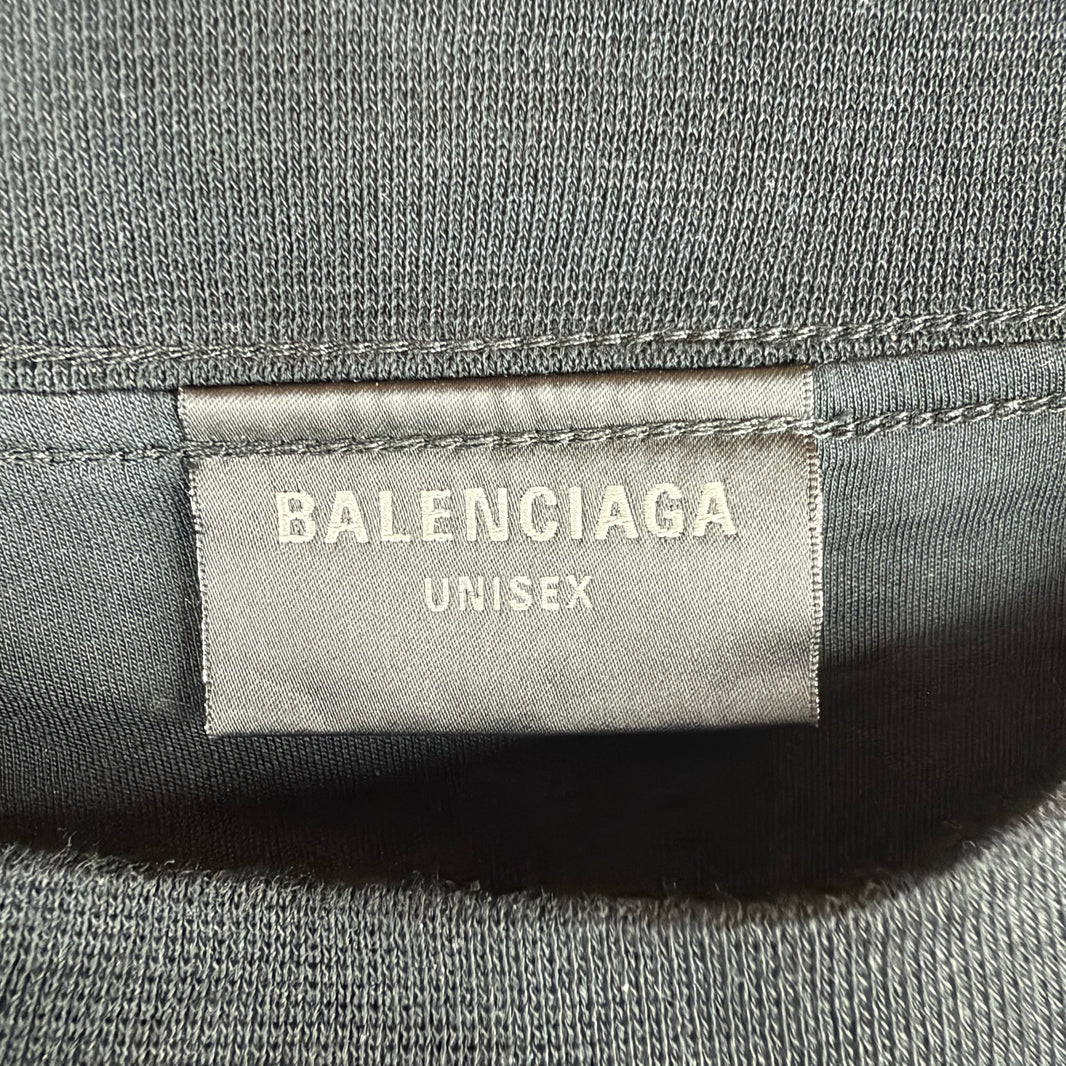 Balenciaga Unity Logo Inside Out T-Shirt