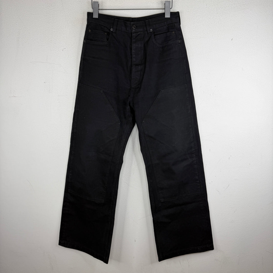 DRKSHDW Black Double Knee Jeans