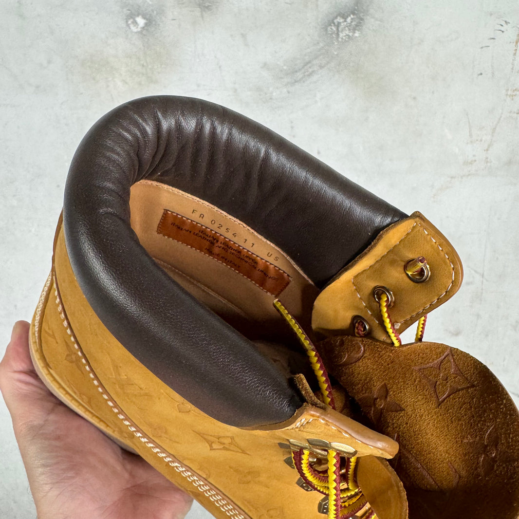 Louis Vuitton x TImberland Wheat 6in Boots DS