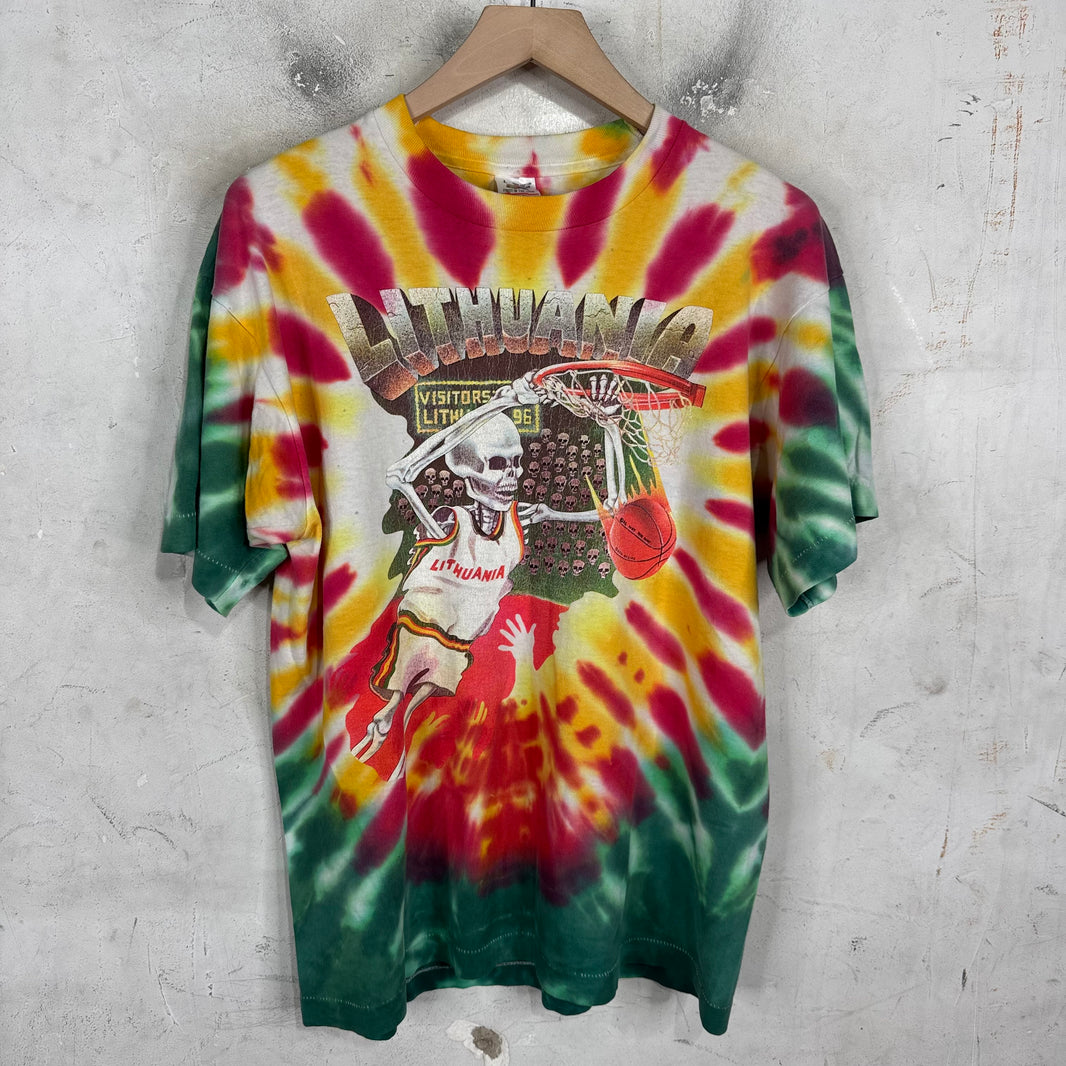 Vintage Grateful Dead Lithuania Tie Dye T-Shirt