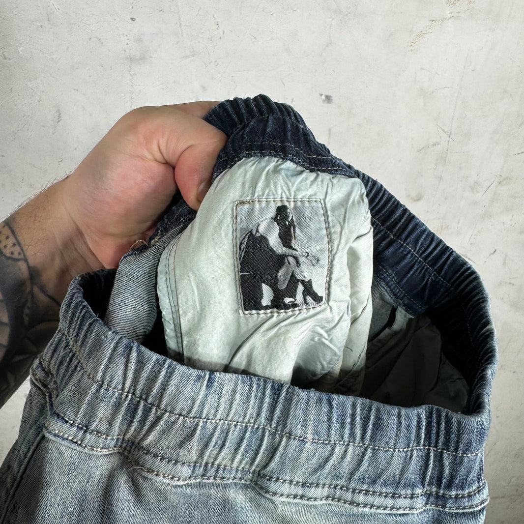 Rick Owens DRKSHDW Mineral Wash Bela Pants