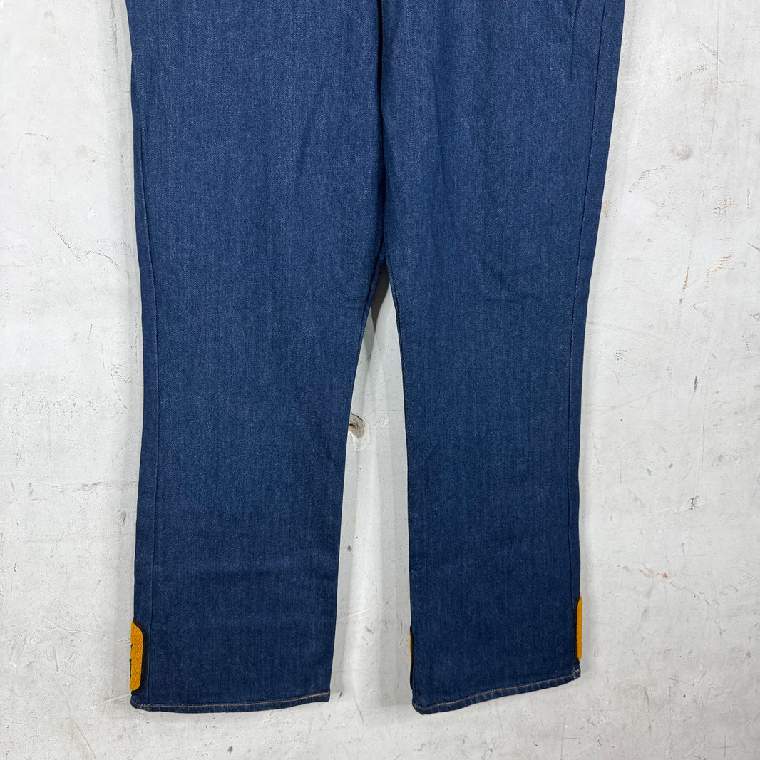 Gucci Dapper Dan Patch Jeans