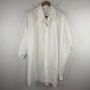 MM6 Oversized White Button Up Shirt