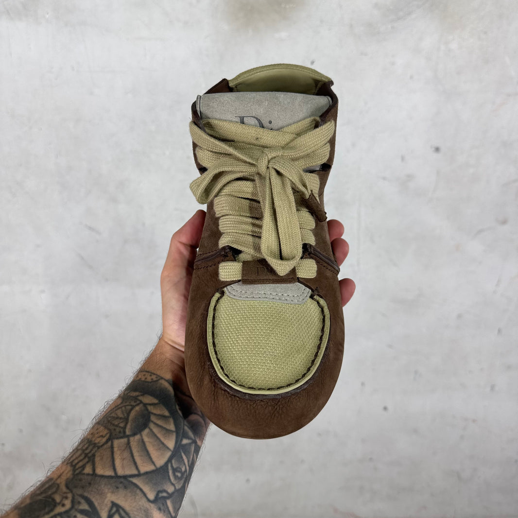 Dior Brown Roadie Shoes