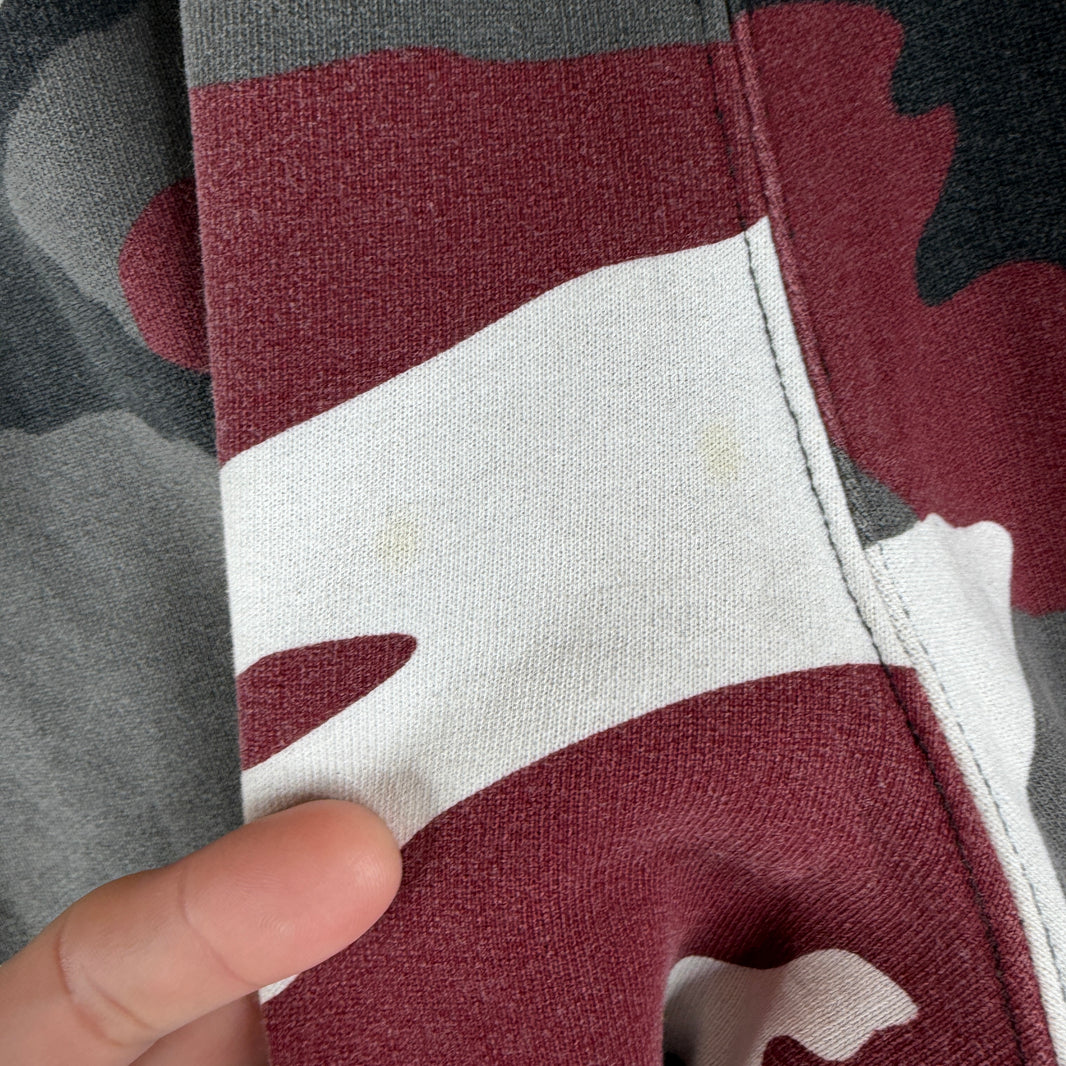 Supreme Red Camo Sweatpants