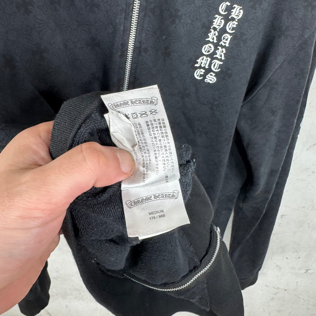 Chrome Hearts Monogram Plus Zip Hoodie