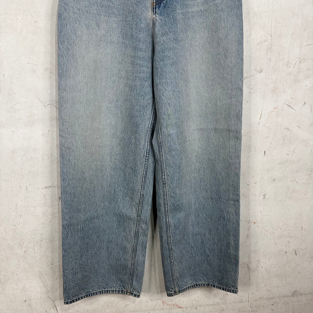 Balenciaga Garde Robe Lightwash Baggy Jeans