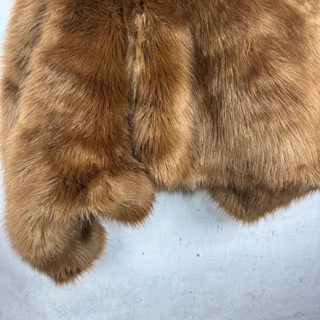 Entire Studios Faux Fur Hunch Cropped Jacket
