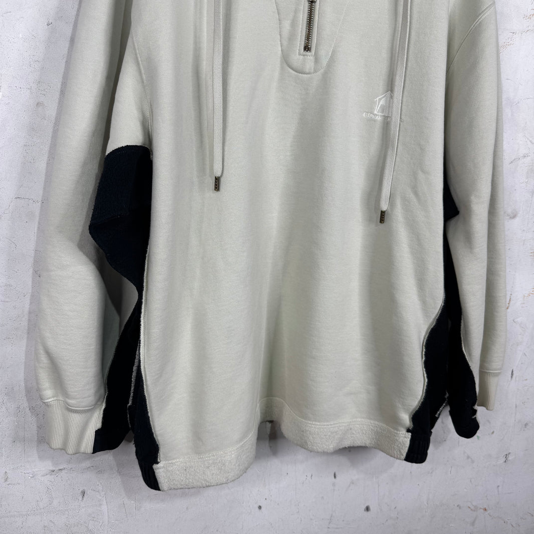 Vetements Elephant Room Half Zip Sweatshirt