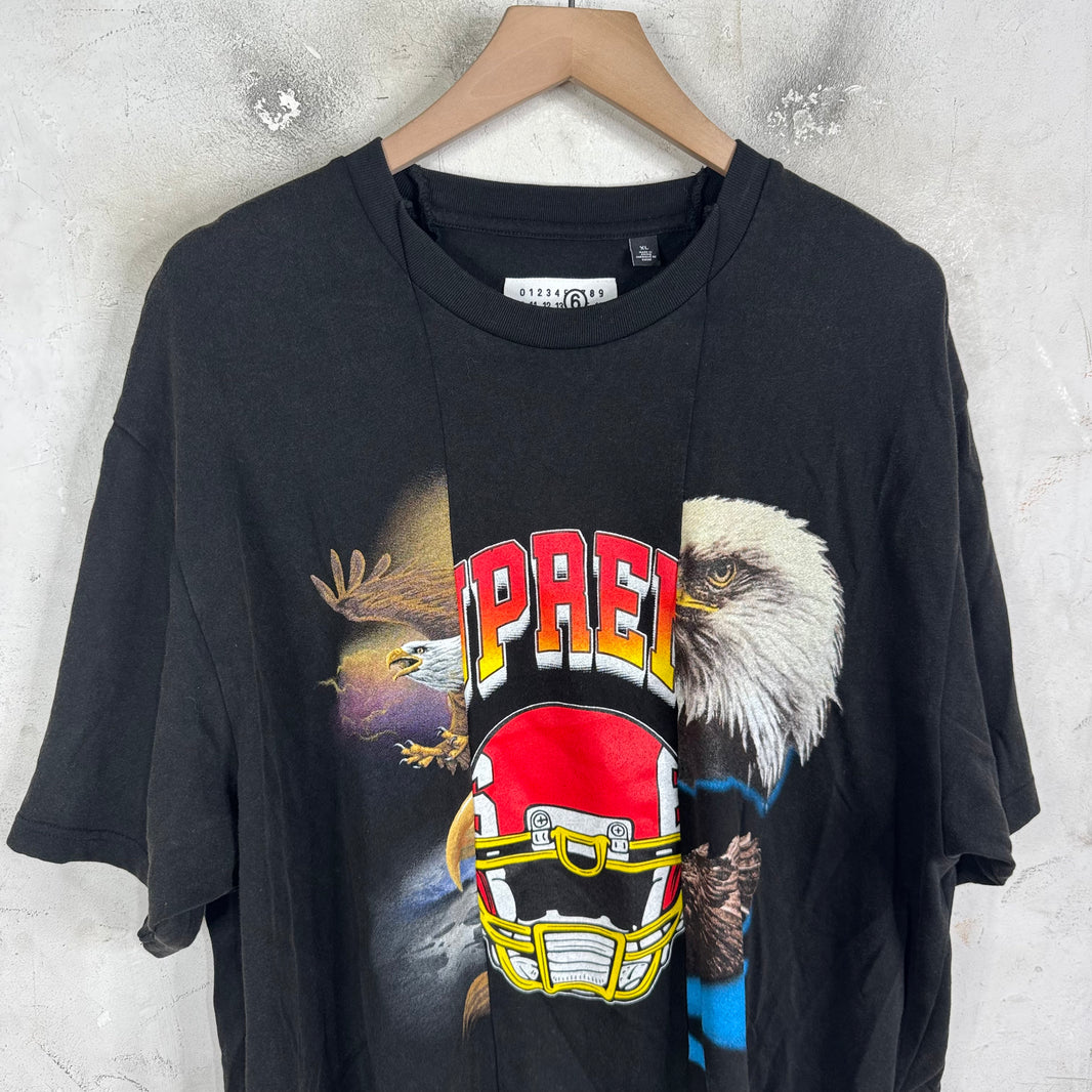 Supreme x MM6 Split Eagle T-Shirt