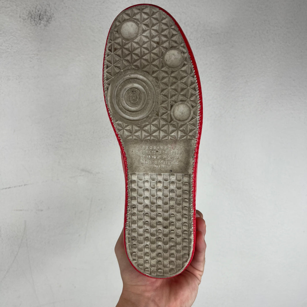 Margiela Red Patent Leather Replica Sneakers