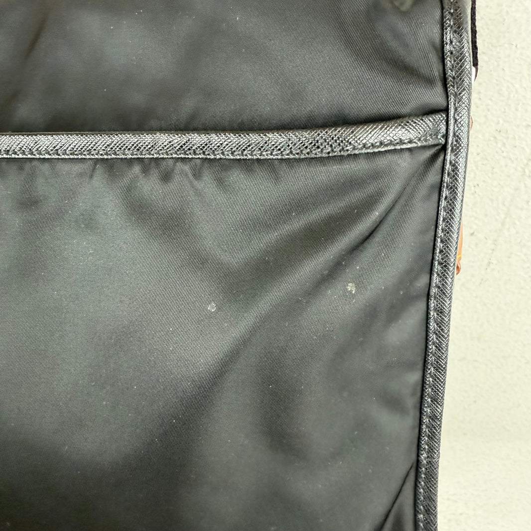 Prada Color Block Messenger Bag