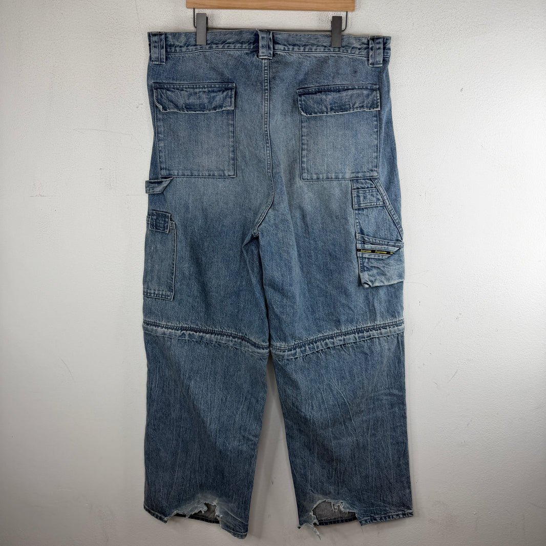 Supreme Denim Convertible Cargo Jeans