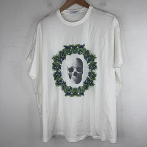 Givenchy Floral Skull White T-Shirt