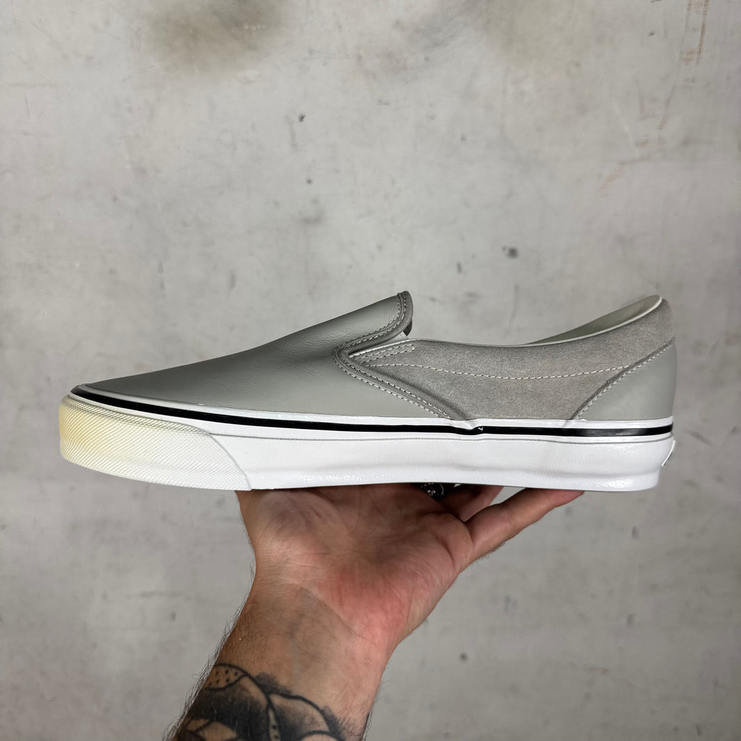 Vans X Engineered Garments Grey Sample Classic Slip Ons
