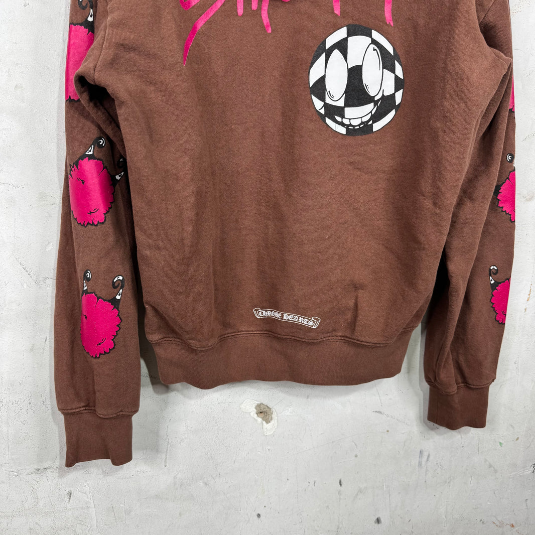 Chrome Hearts Brown Structure Hoodie