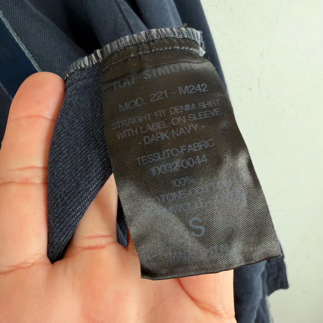 Raf Simons RS Patch Denim Overshirt