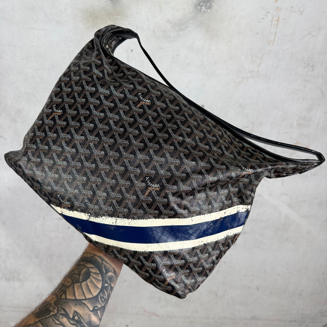 Goyard Painted Boheme Hobo Bag