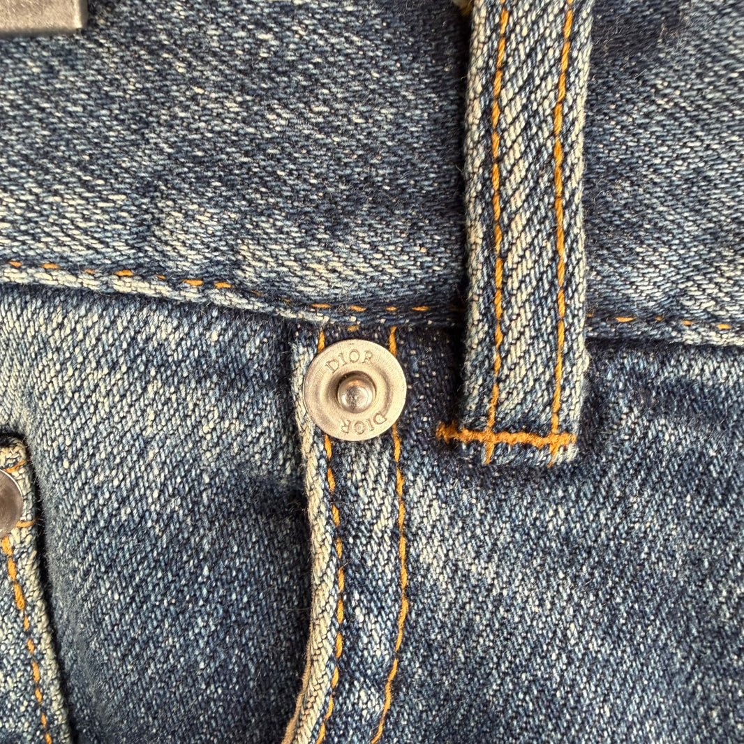 Dior Shawn Stussy Selvedge Slim Jeans