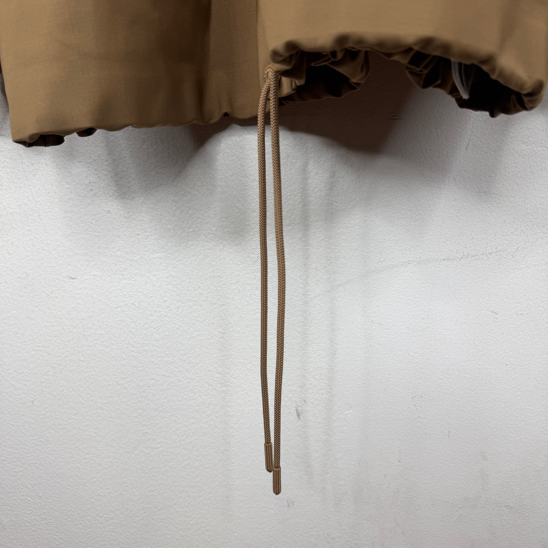 Lacoste Brown Runway Windbreaker Jacket