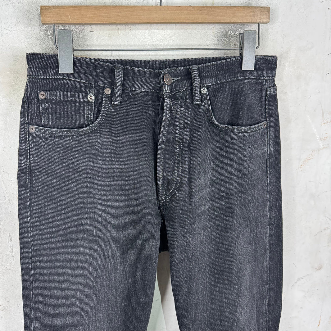 Acne Studios 1996 Vintage Black Straight Jeans