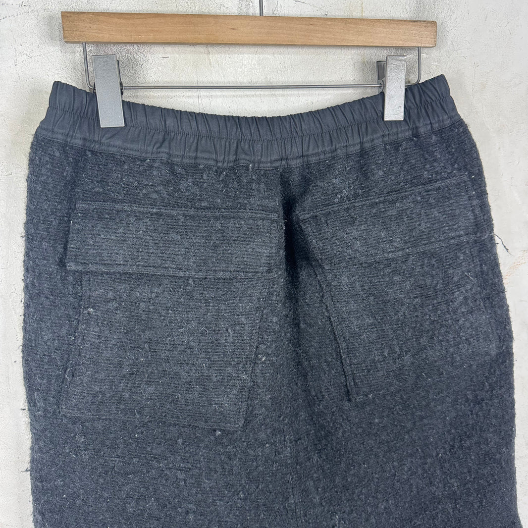 Rick Owens Sphinx Wool Pod Shorts
