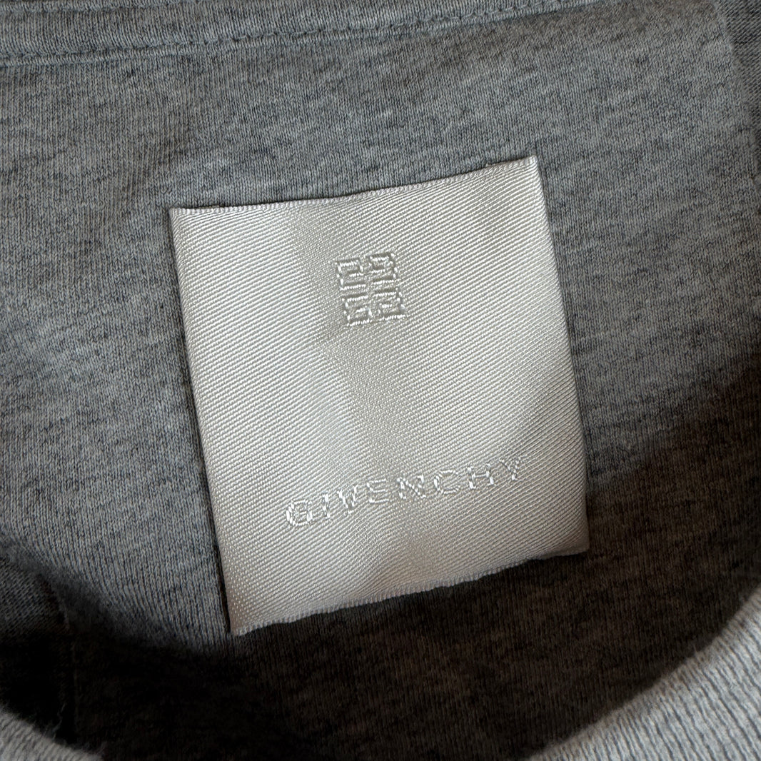 Givenchy Mesh Jersey Embroidered Logo T-Shirt