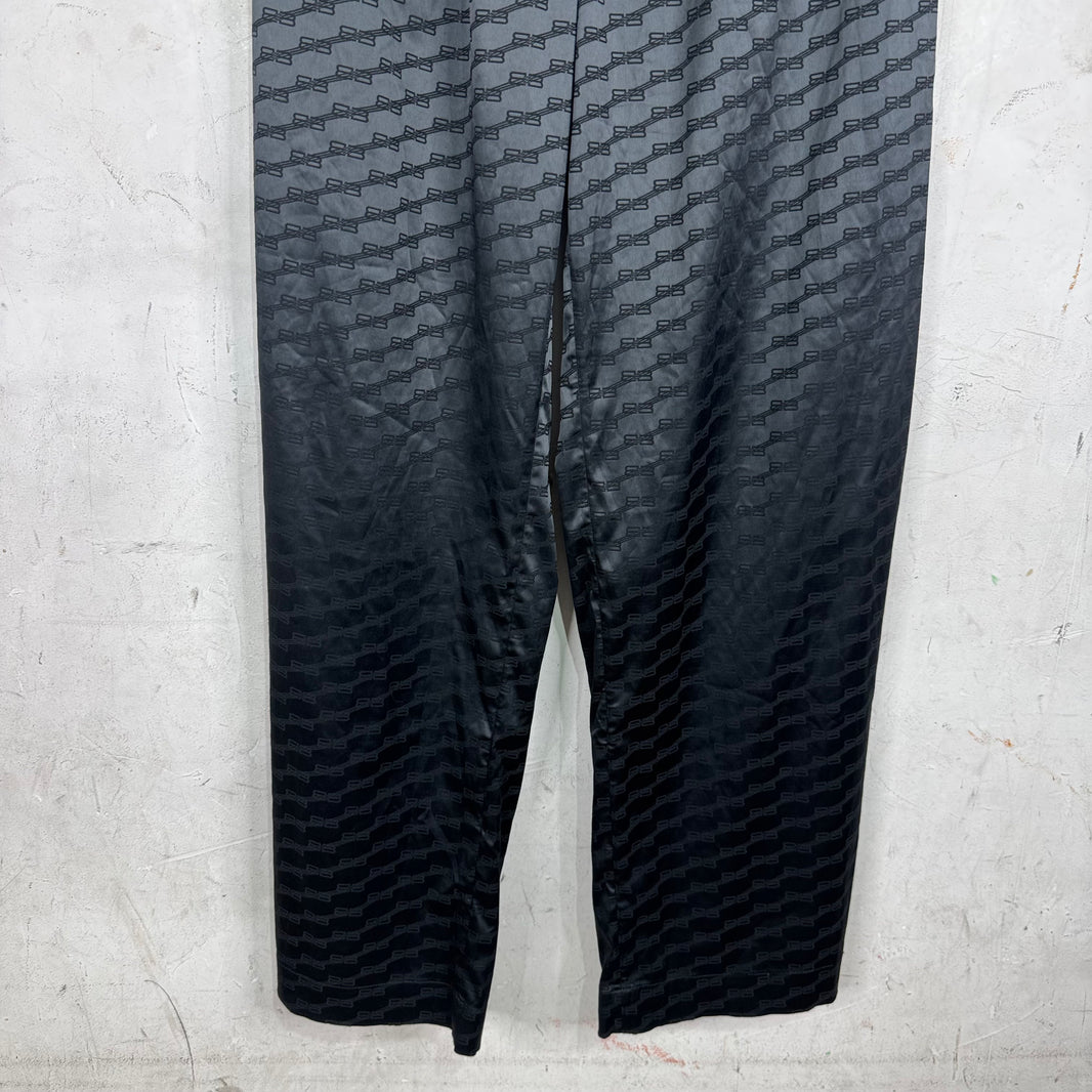 Balenciaga Monogram BB Loungewear Pants