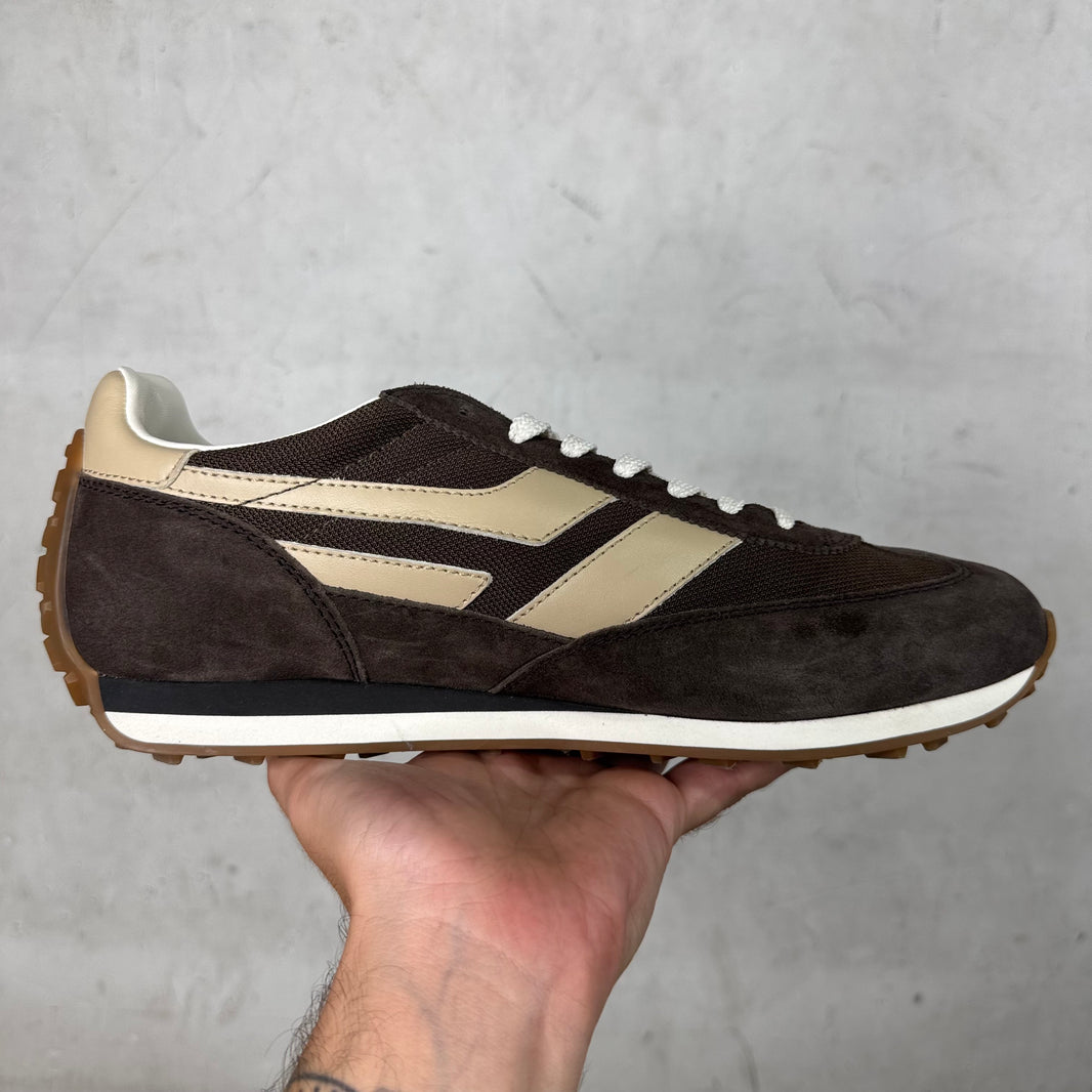 Tom Ford Brown Suede Mick Sneakers