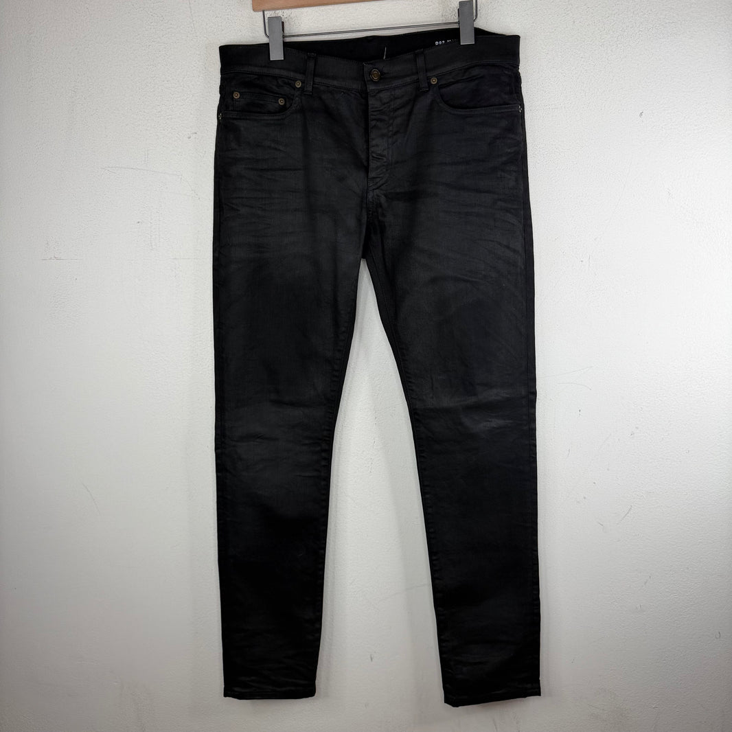 Saint Laurent Waxed D-02 Jeans
