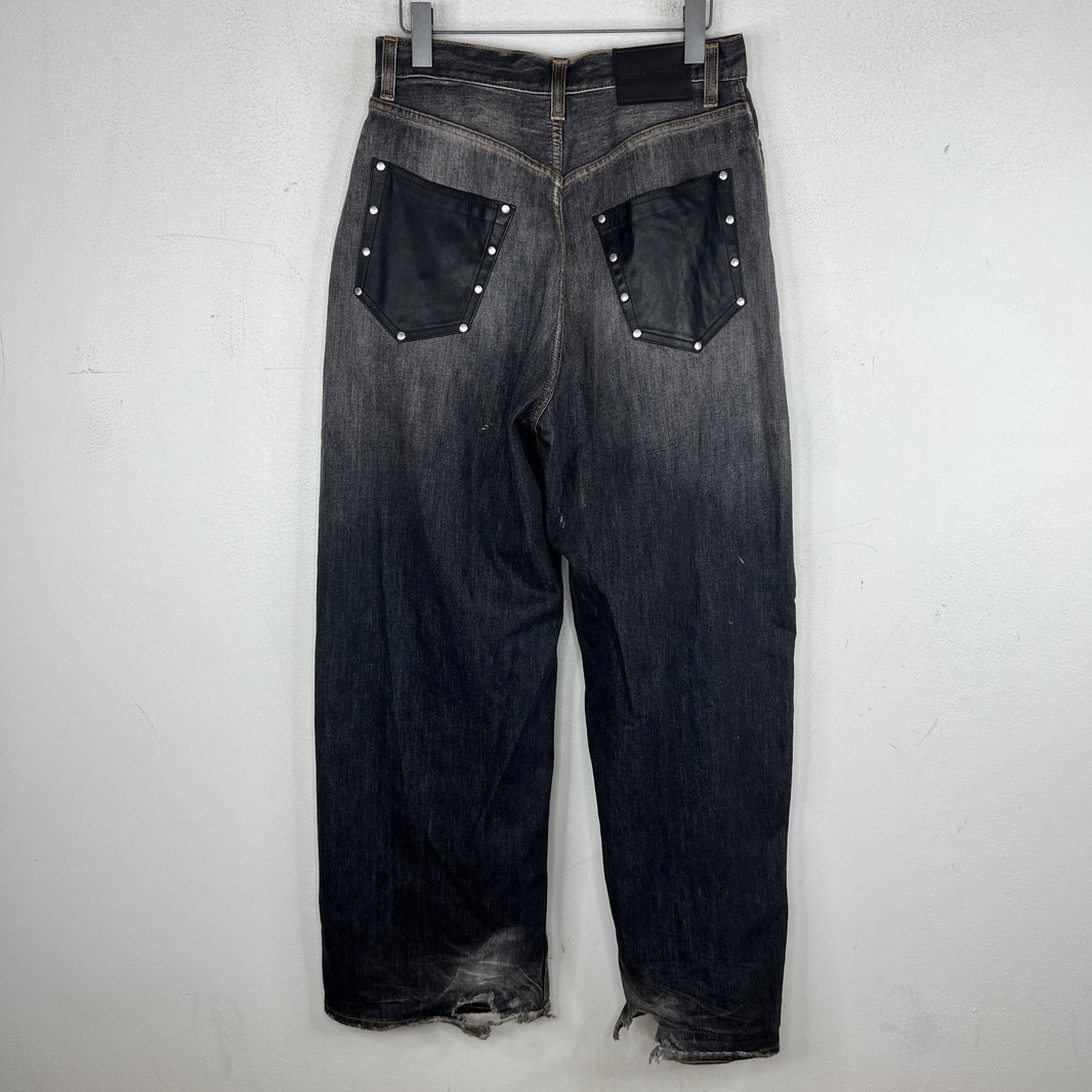 Acne Studios 2023 Trafalgar Leather Pocket Jeans