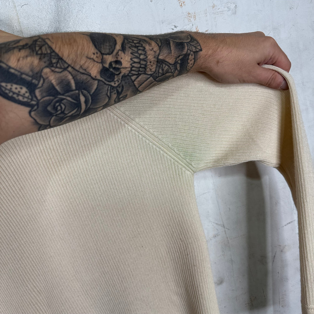 The Row Cream Cashmere Sweater