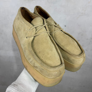 Loewe Suede Wedge Derbys