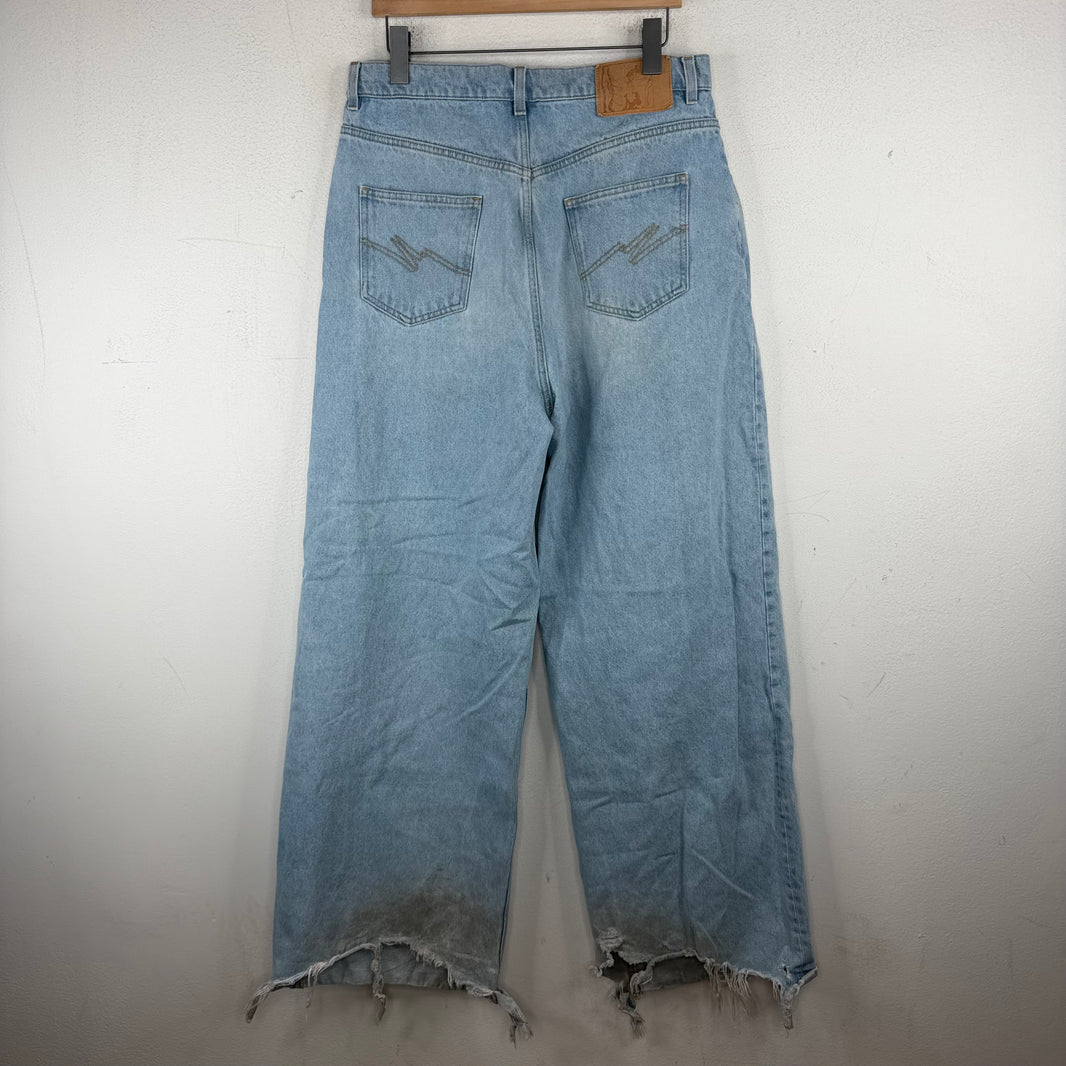 Martine Rose Light Blue Wash Baggy Jeans
