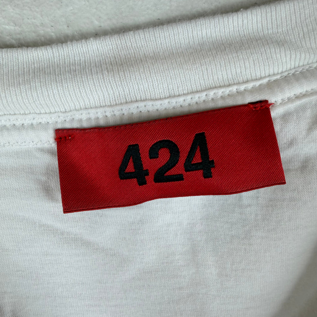 424 Green Bob Marley Cut-Off Thermal T-Shirt
