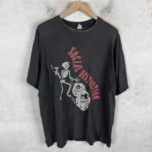 Vintage Faded Social Distortion T-Shirt