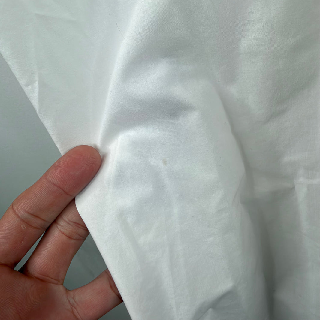 MM6 Oversized White Button Up Shirt
