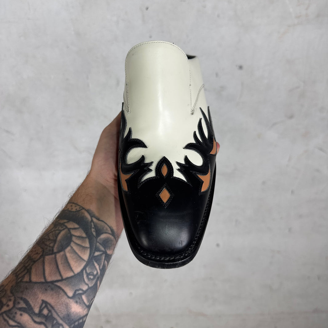 Dries Van Noten Cowboy Mules